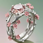 Personalized Flower Ring