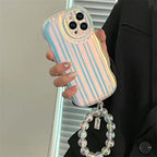Laser Wave Silicone Phone Case For IPhone - Viexta