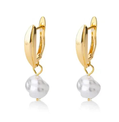 Microset Zircon Square Hoop Earrings - Viexta