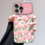 Electroplated Flower iPhone Case Protector - Viexta