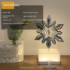 Three-dimensional Rotating Ambience Light Bedroom