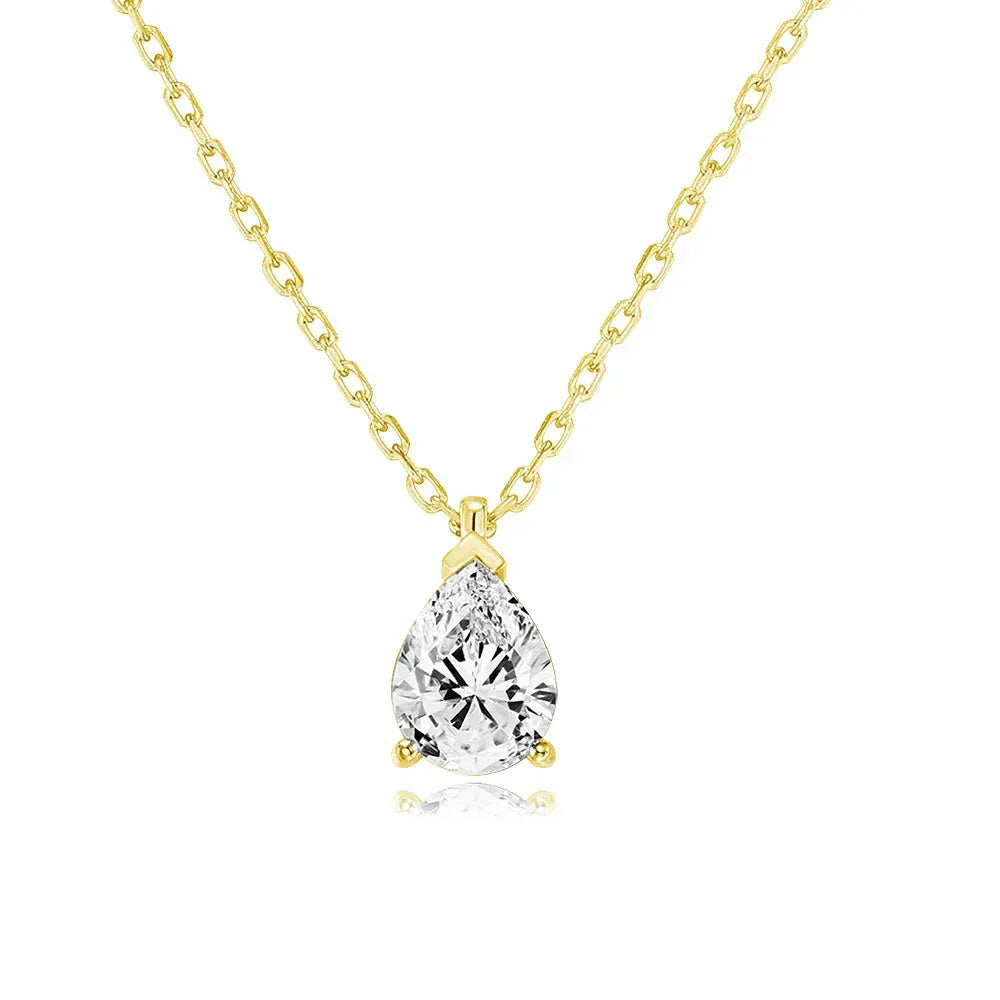 Zircon Micro-inlaid Necklace - Viexta