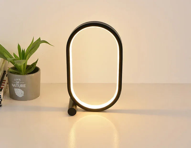 Oval Acrylic Touch Lamp - Viexta