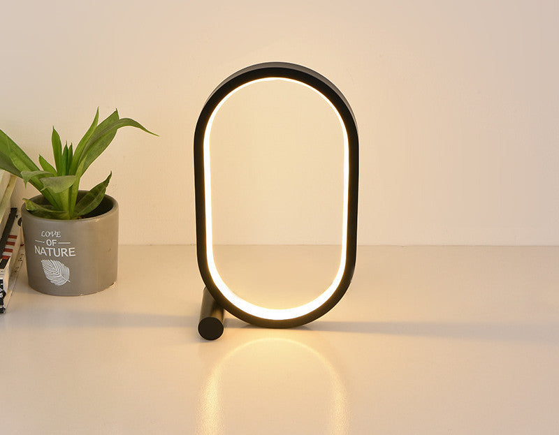 Oval Acrylic Touch Lamp