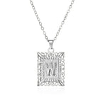stainless-steel-initial-necklace - Viexta