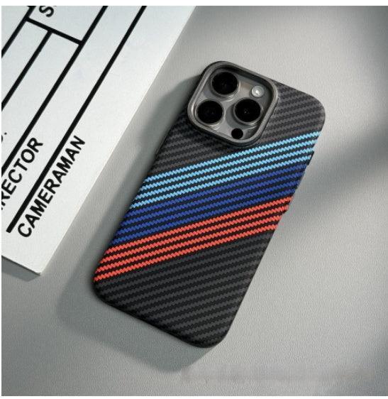 Magnetic Carbon Fiber Drop-resistant iPhone - Viexta