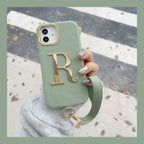 PU Metal Letter iPhone Case - Viexta