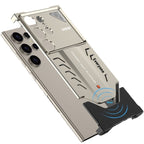 Automatic Fastener Aluminum Alloy Samsung Phone Case