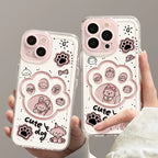 Cute Claw Transparent iPhone Case - Viexta