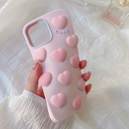 Girl Heart Soft iPhone Case