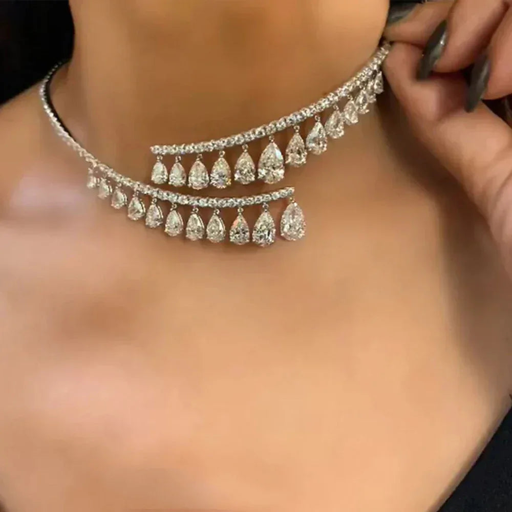 niche-design-diamond-necklace - Viexta