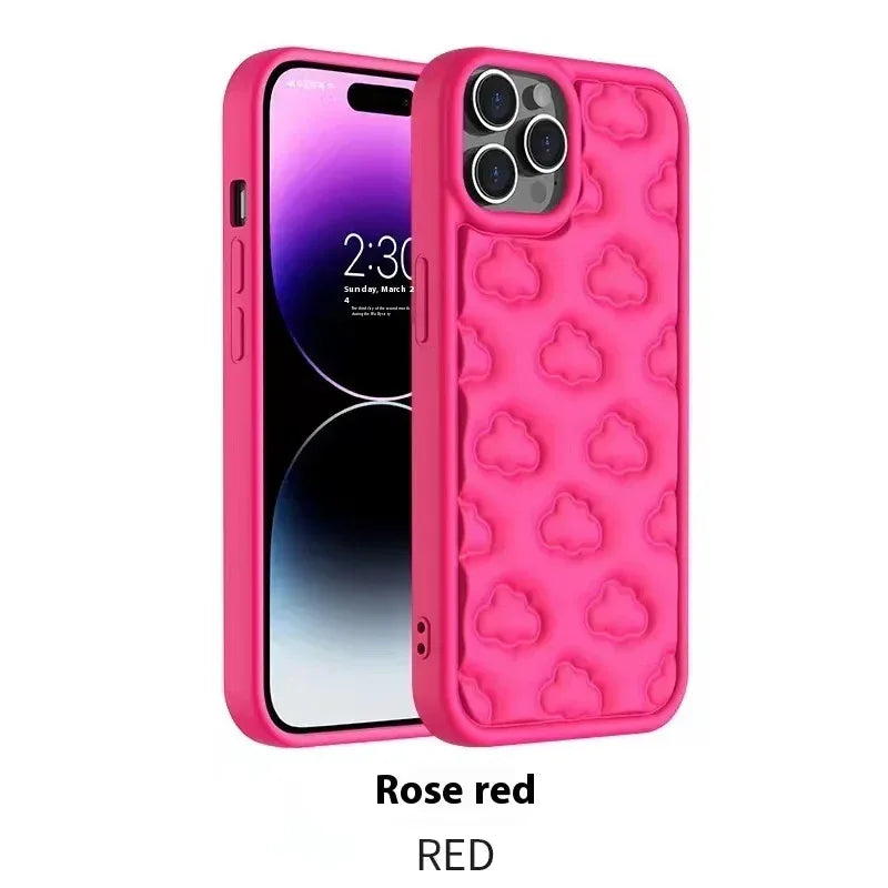 Three-dimensional Cloud iPhone Case - Viexta
