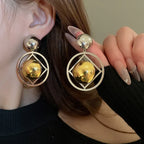 High-grade Earrings Temperament Contrast Color - Viexta
