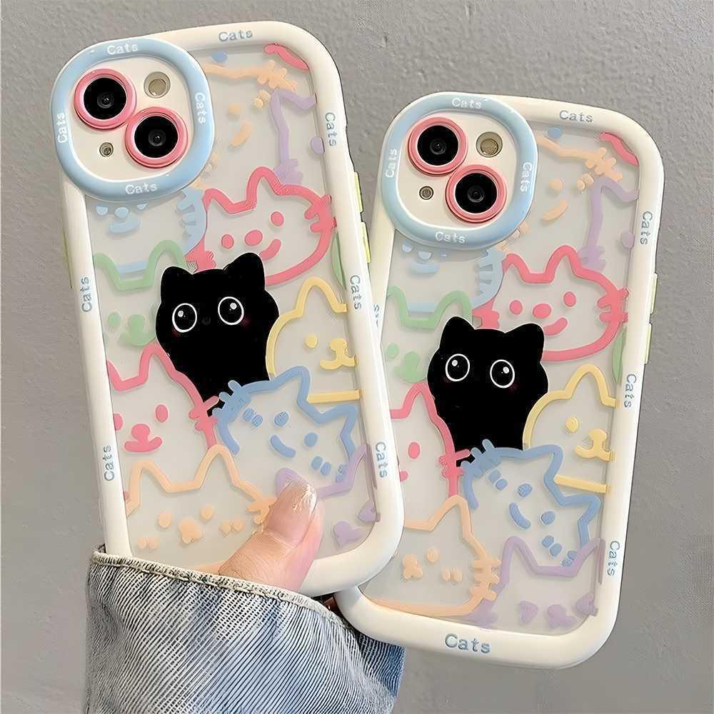Color Cat Suitable iPhone Case - Viexta