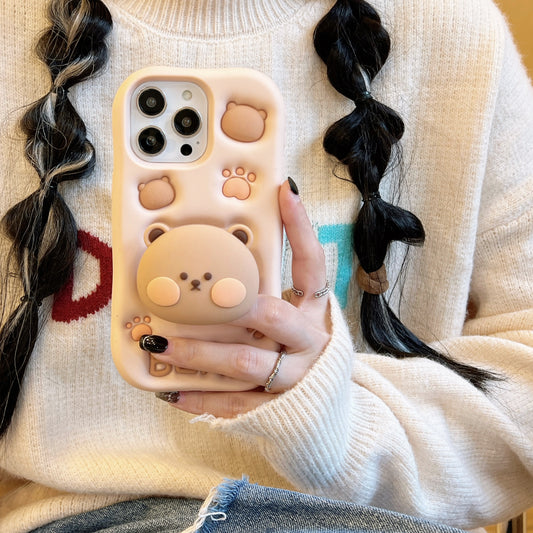 Silicone Bear iPhone Case