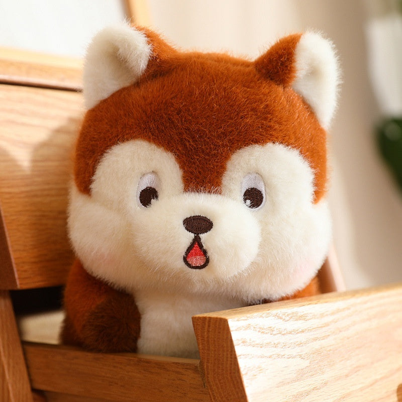 Acorn Squirrel Plush Toy