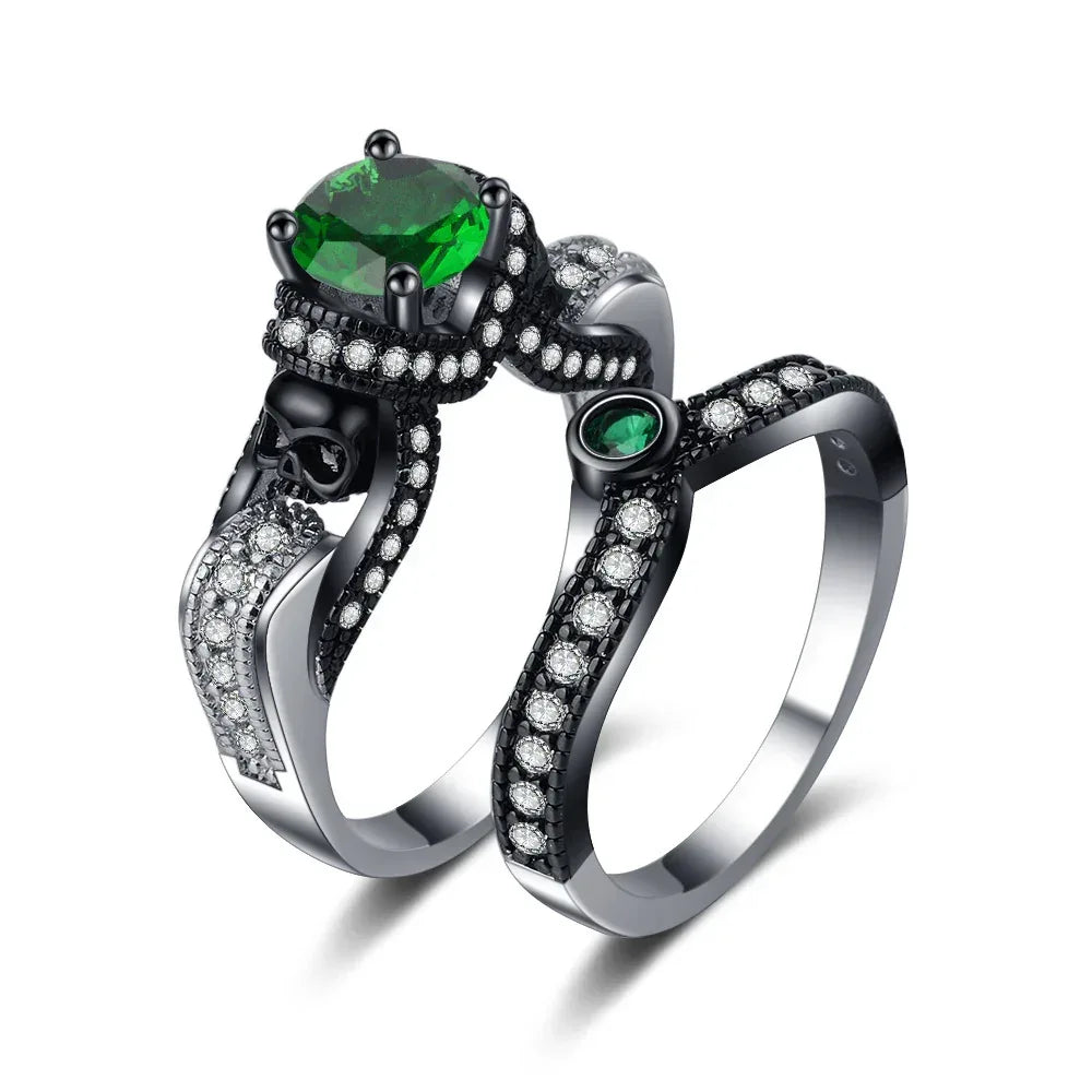 couple-personalized-retro-style-ring - Viexta