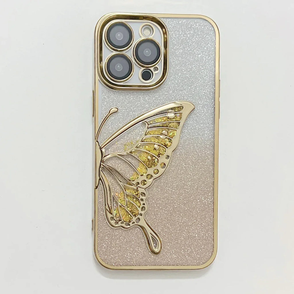 Glitter Meng Die Quicksand iPhone Case - Viexta