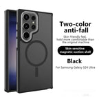 Dual-tone Soft-touch Magnetic Samsung Case - Viexta