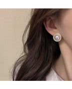 Baroque French Vintage Pearl Earrings - Viexta