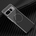 Wireless Charger PC Carbon Fiber Pattern Magnetic Pixel Case - Viexta