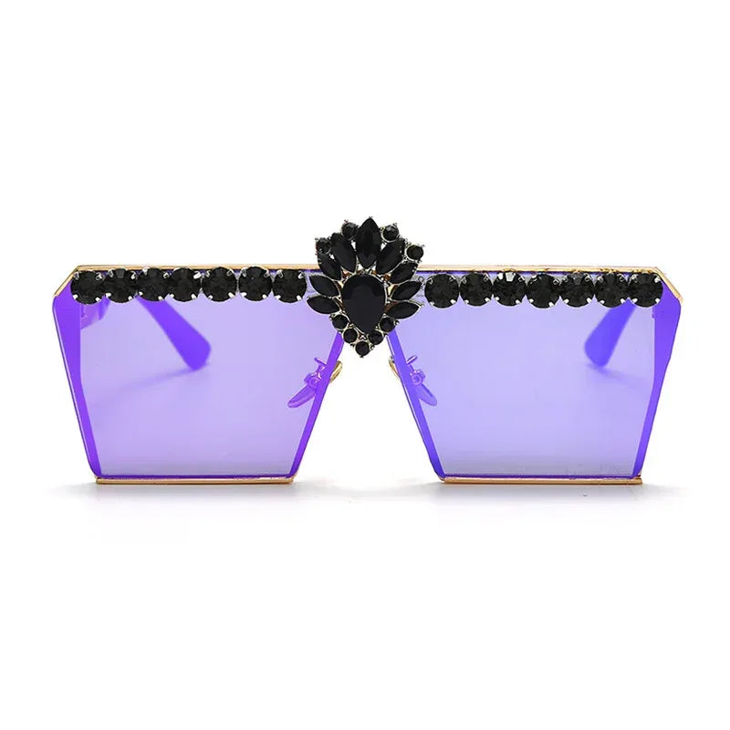 Ladies Fashion Square Sunglasses - Viexta