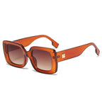 New Retro Square Large Frame Sunglasses - Viexta