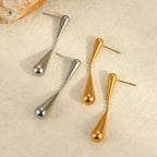 Minimalist Cool Feng Shui Drop Earrings