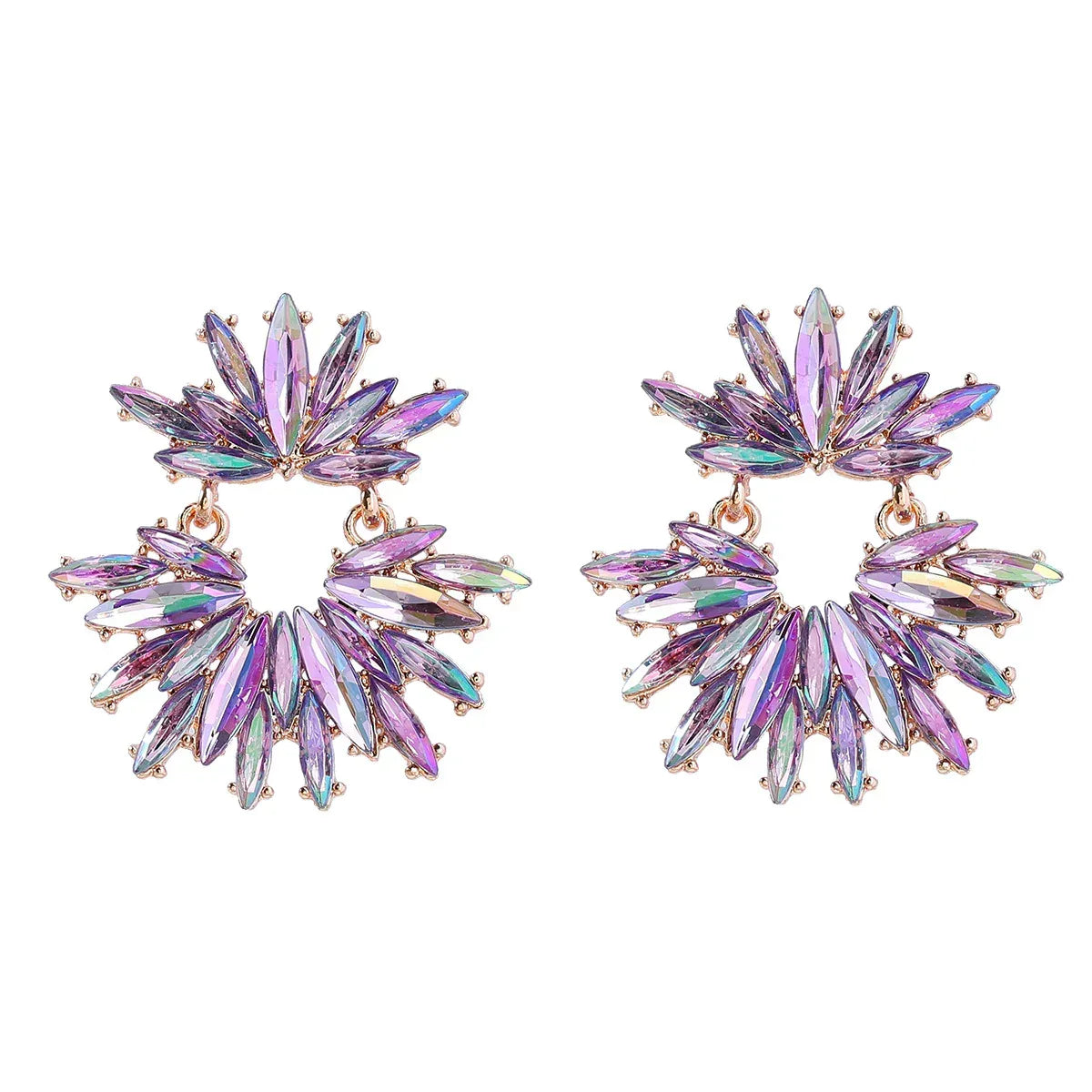 Exaggerated Flower Studs - Viexta