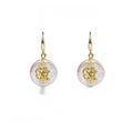 Versatile Baroque Shaped Pearl Earrings - Viexta