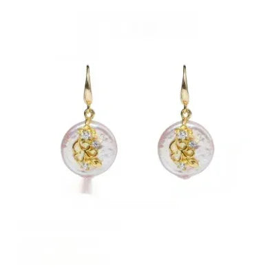 Versatile Baroque Shaped Pearl Earrings - Viexta
