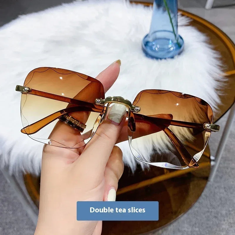 frameless-trimming-internet-famous-sunglasses - Viexta