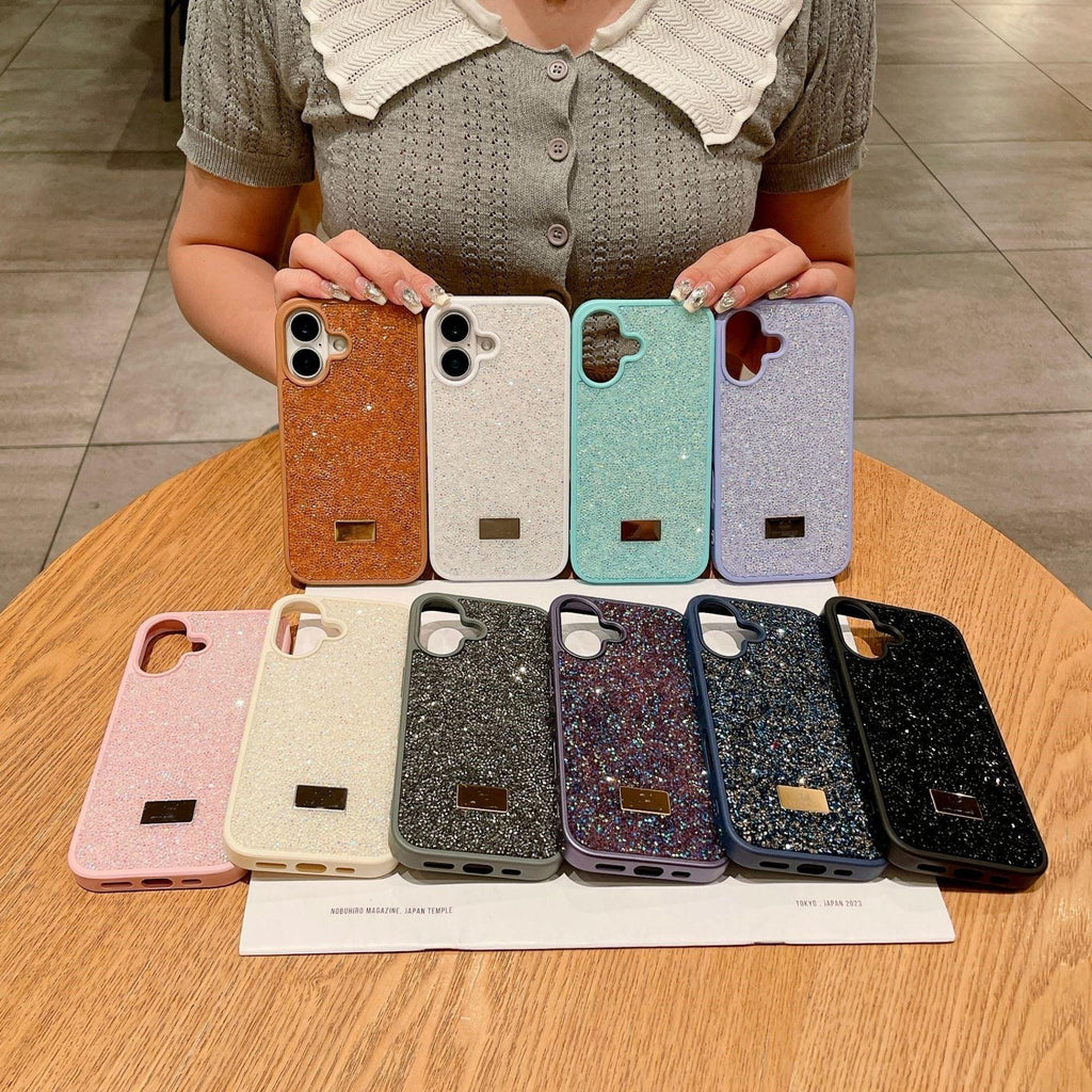 Luxury Rhinestone iPhone Shell Full Diamond Protective Cover - Viexta