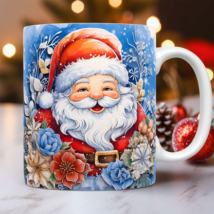 Creative 3D Christmas Ceramic Mug