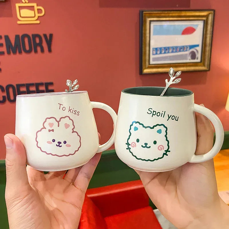 Cartoon Cute Ceramic Cup - Viexta
