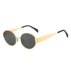 Fashion Retro Oval Sunglasses For Women - Viexta