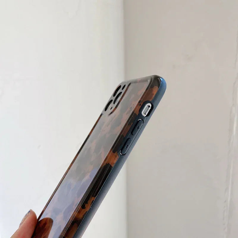 vintage-amber-pattern-iphone-case - Viexta