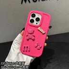 Three-dimensional Bear Machine iPhone Case - Viexta