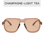 Vintage With Large Rims Sunglasses Men And Women