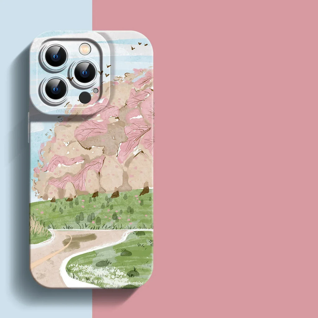 Nature Silicone iPhone Case - Viexta