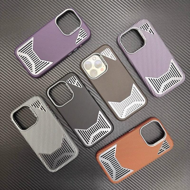 Carbon Fiber Drop-resistant iPhone Cover - Viexta
