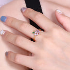 Cute Fruit Grape Ring - Viexta