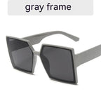 New Large Square Frame Sunglass - Viexta