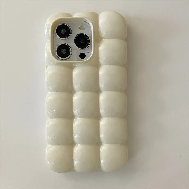 Ins Egg Waffle iPhone Case - Viexta
