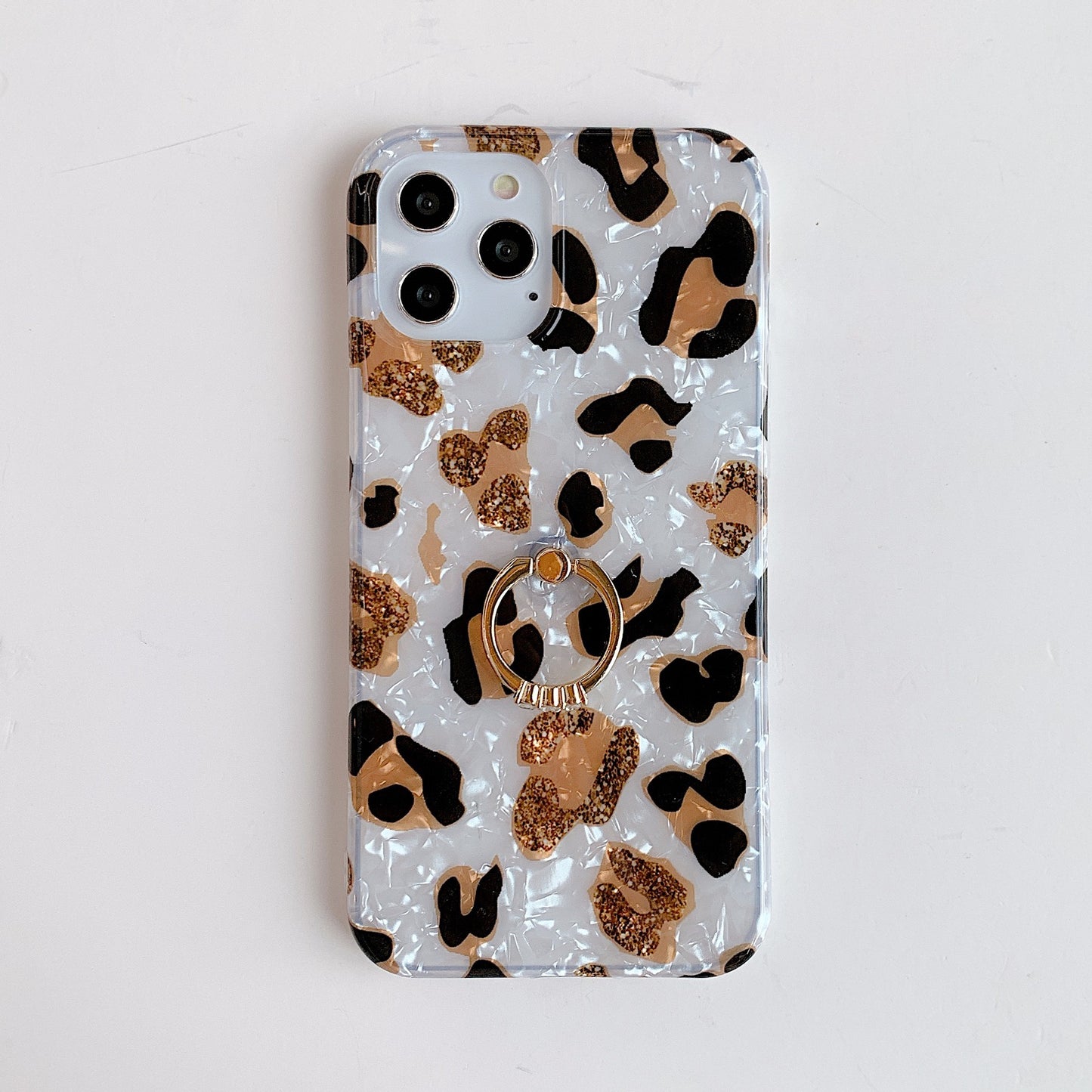 Leopard Print Drop-resistant iPhone Case