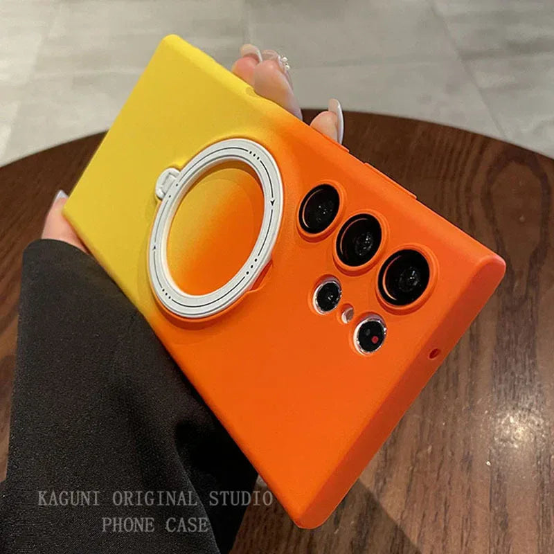 Built-in Lens Gradient iPhone Case - Viexta