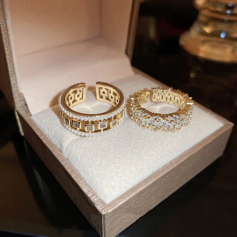 Open-end Zircon Ring - Viexta