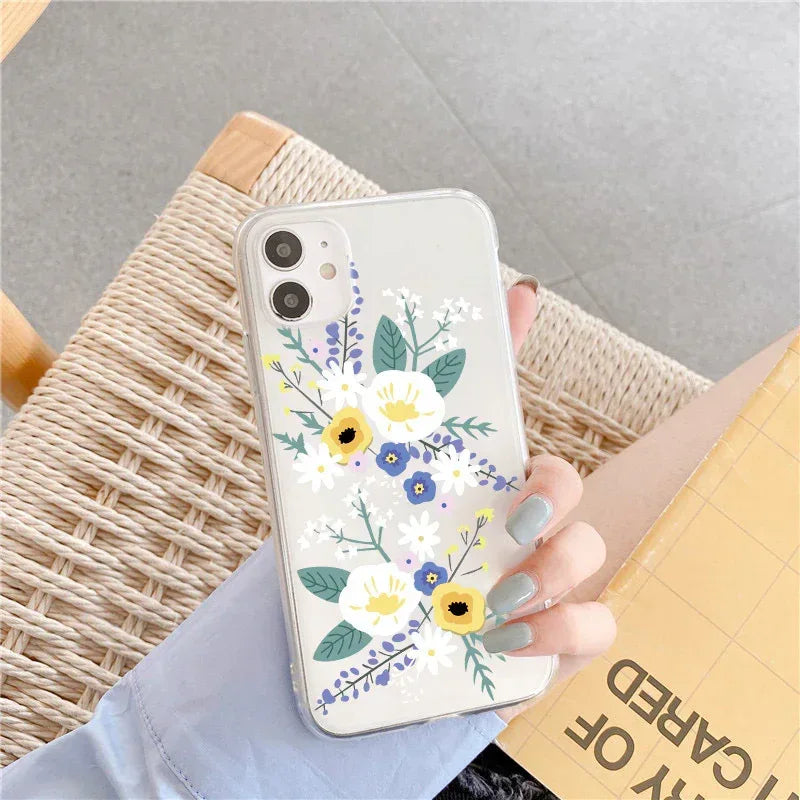Trendy Flower Colored iPhone Shell - Viexta