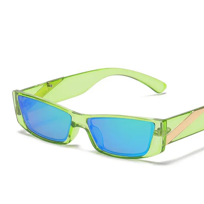 Square Hip-hop Street Beat Retro Sunglasses - Viexta
