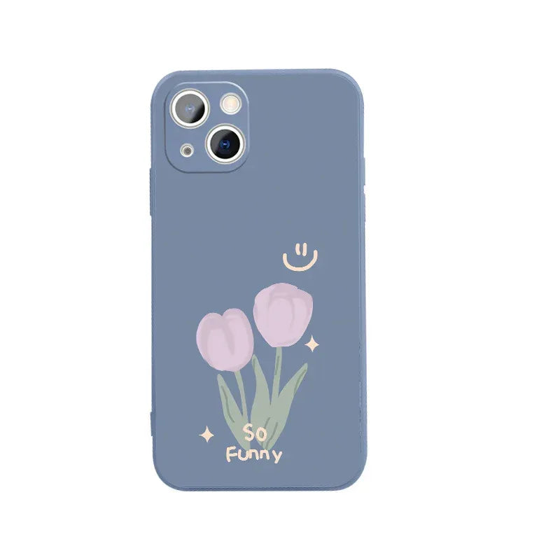 Tulip Silicone iPhone Case - Viexta